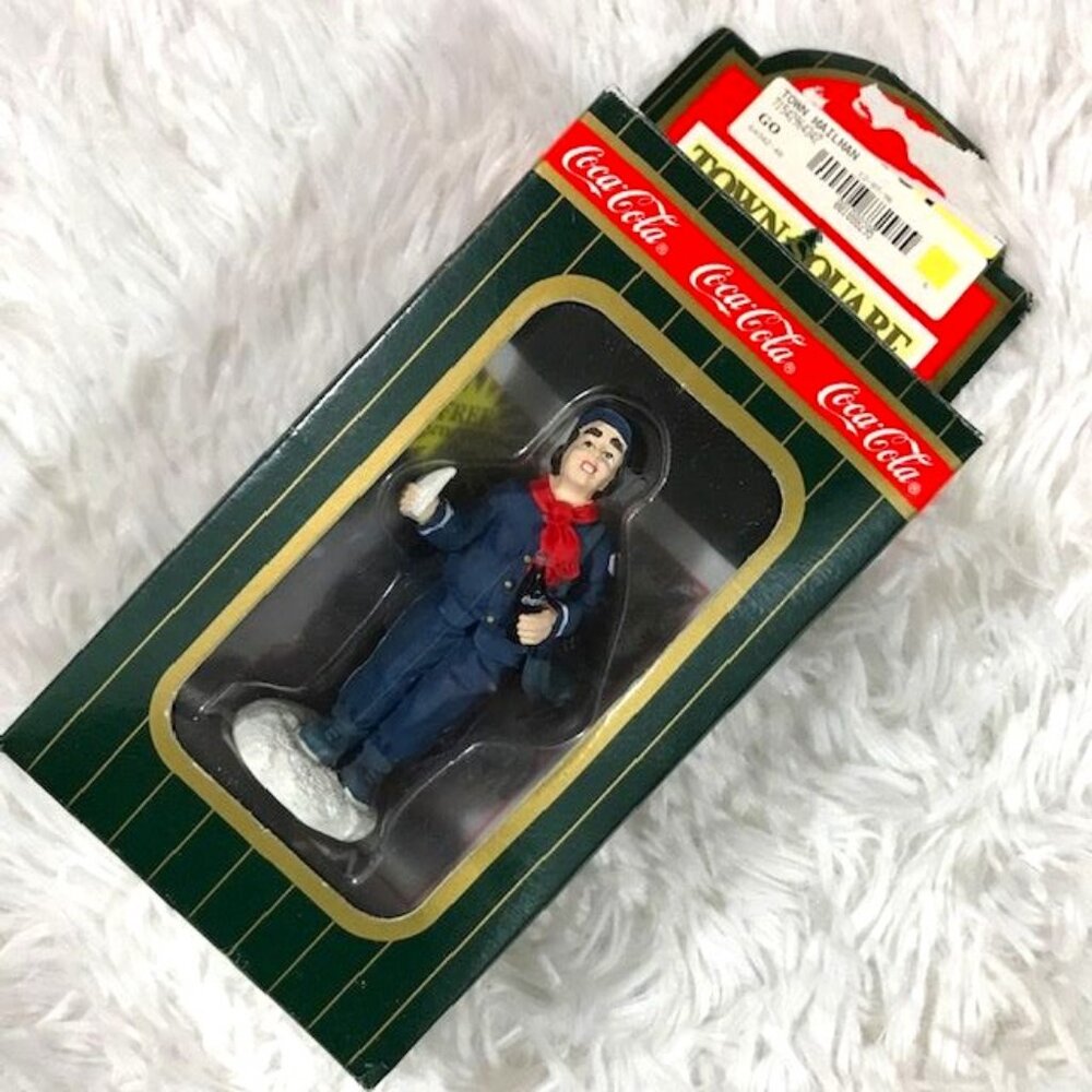 Vintage Coca-Cola 'Mailman' Town Square Collection Figure